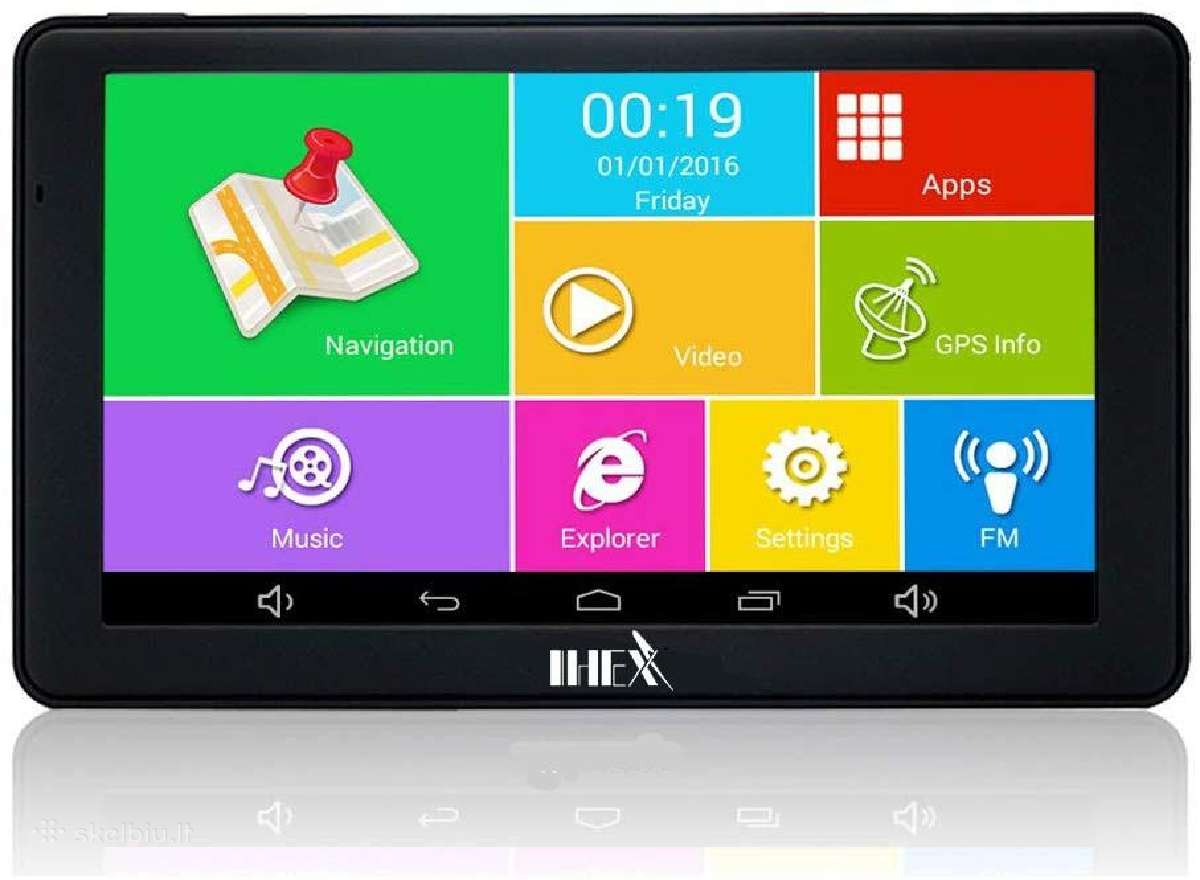 Ihex 7 Plus Android auto+truck - nuotraukos Nr. 8
