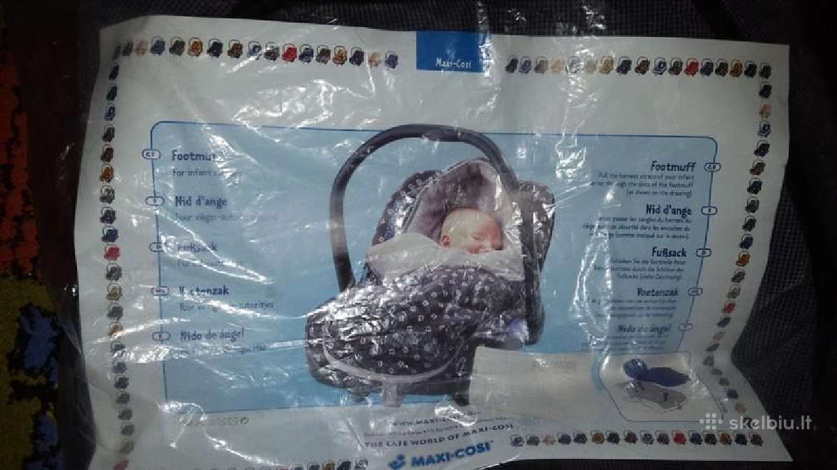 Naujas užklotas Maxi Cosi cabriofix - nuotraukos Nr. 3