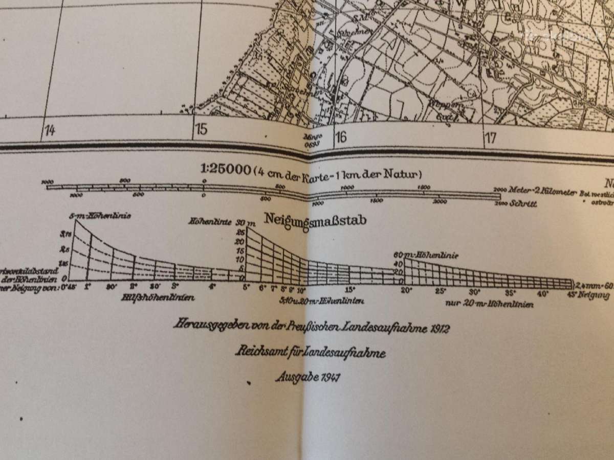 1941 m. Kintų žemėlapio kopija - nuotraukos Nr. 3