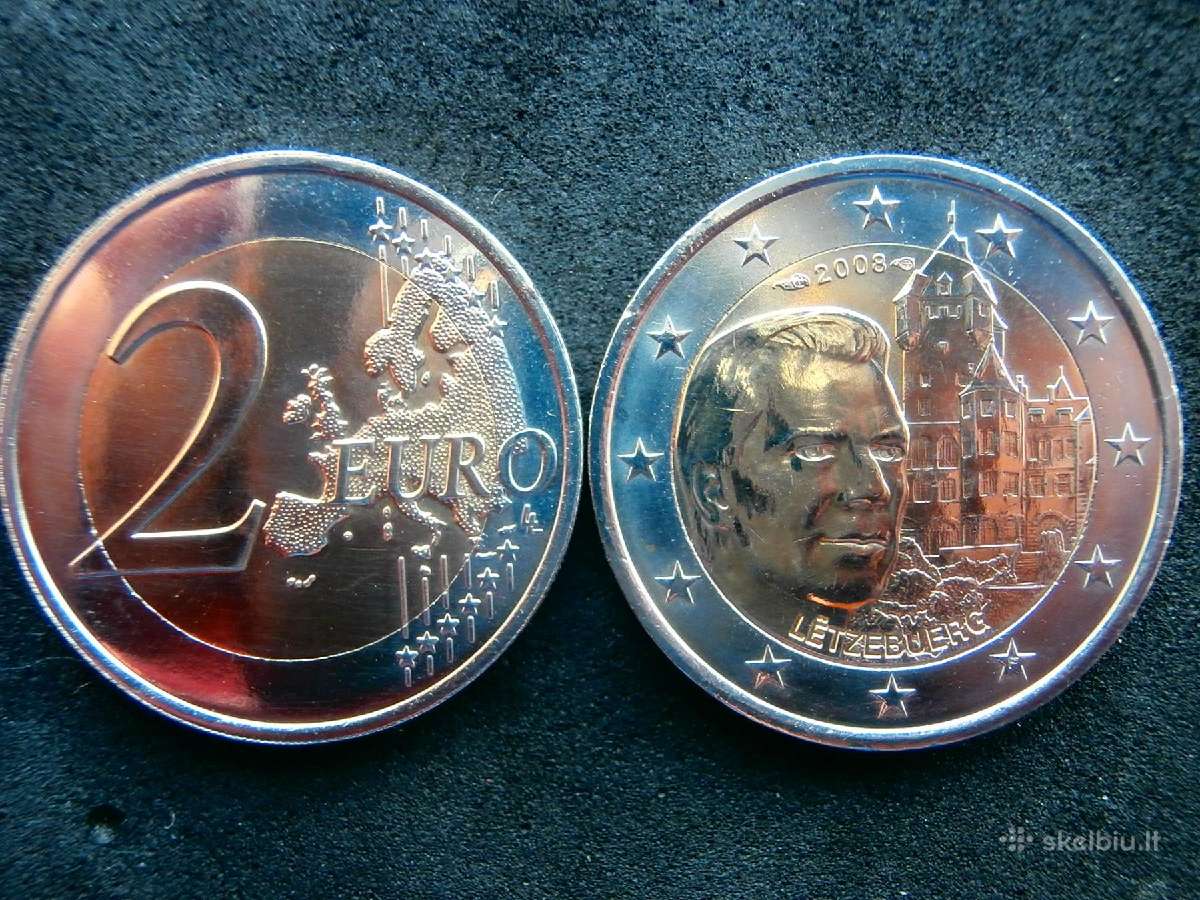 Liuksemburgo Euro monetos - nuotraukos Nr. 3