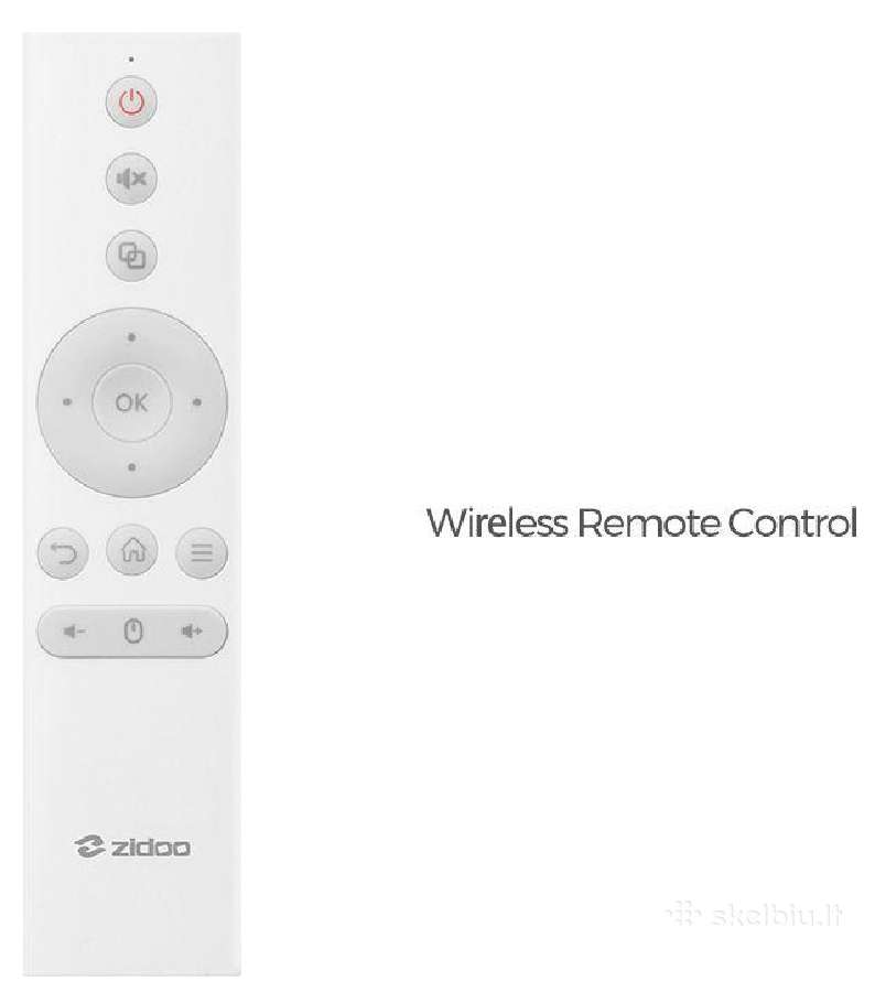 Ieskau Zidoo H6 Pro distancinio