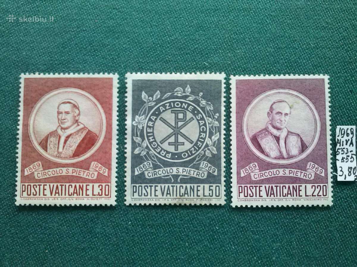 Vatikan 1969 m.