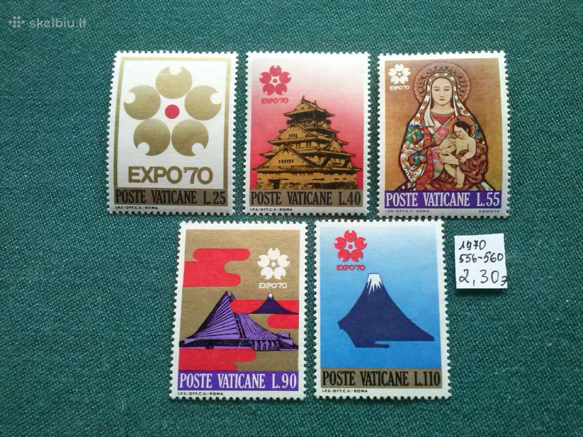 Vatikan 1970 m - nuotraukos Nr. 2