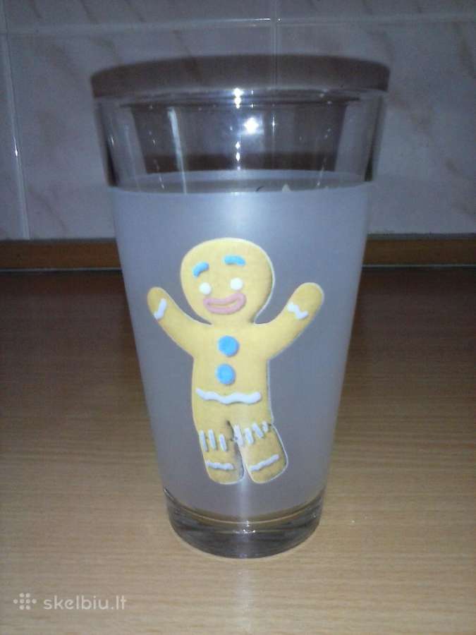 Stiklinė Shrek