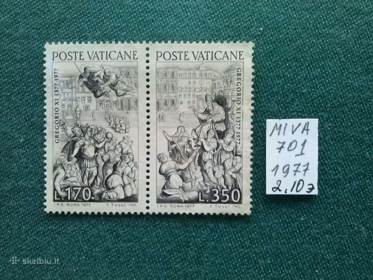 Vatikan.1977 m.