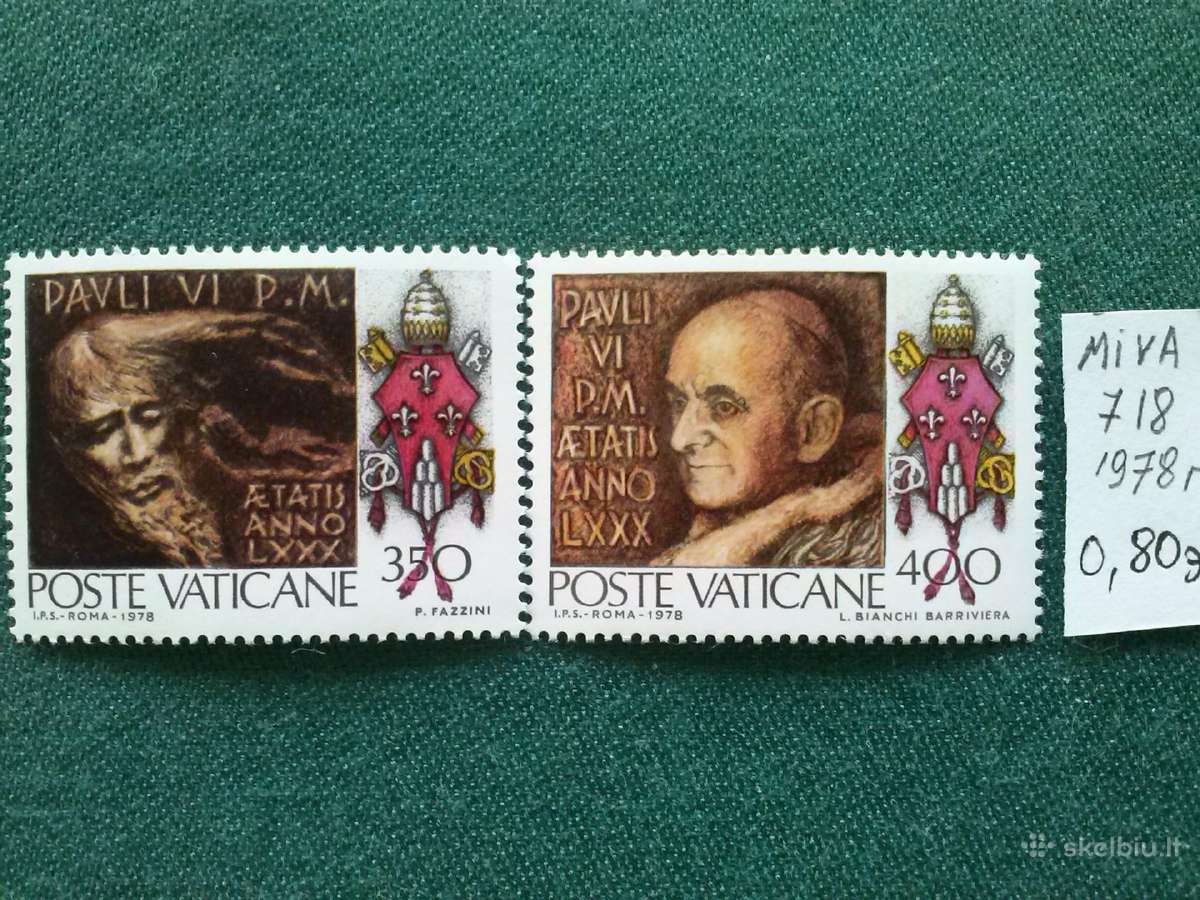 Vatikan.1978 m.