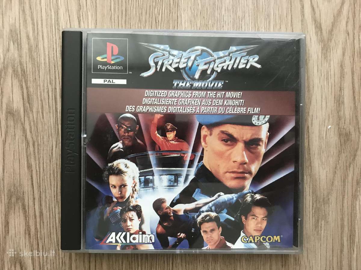 Ps1, Ps2, PS3, Street Fighter The Movie Pal
