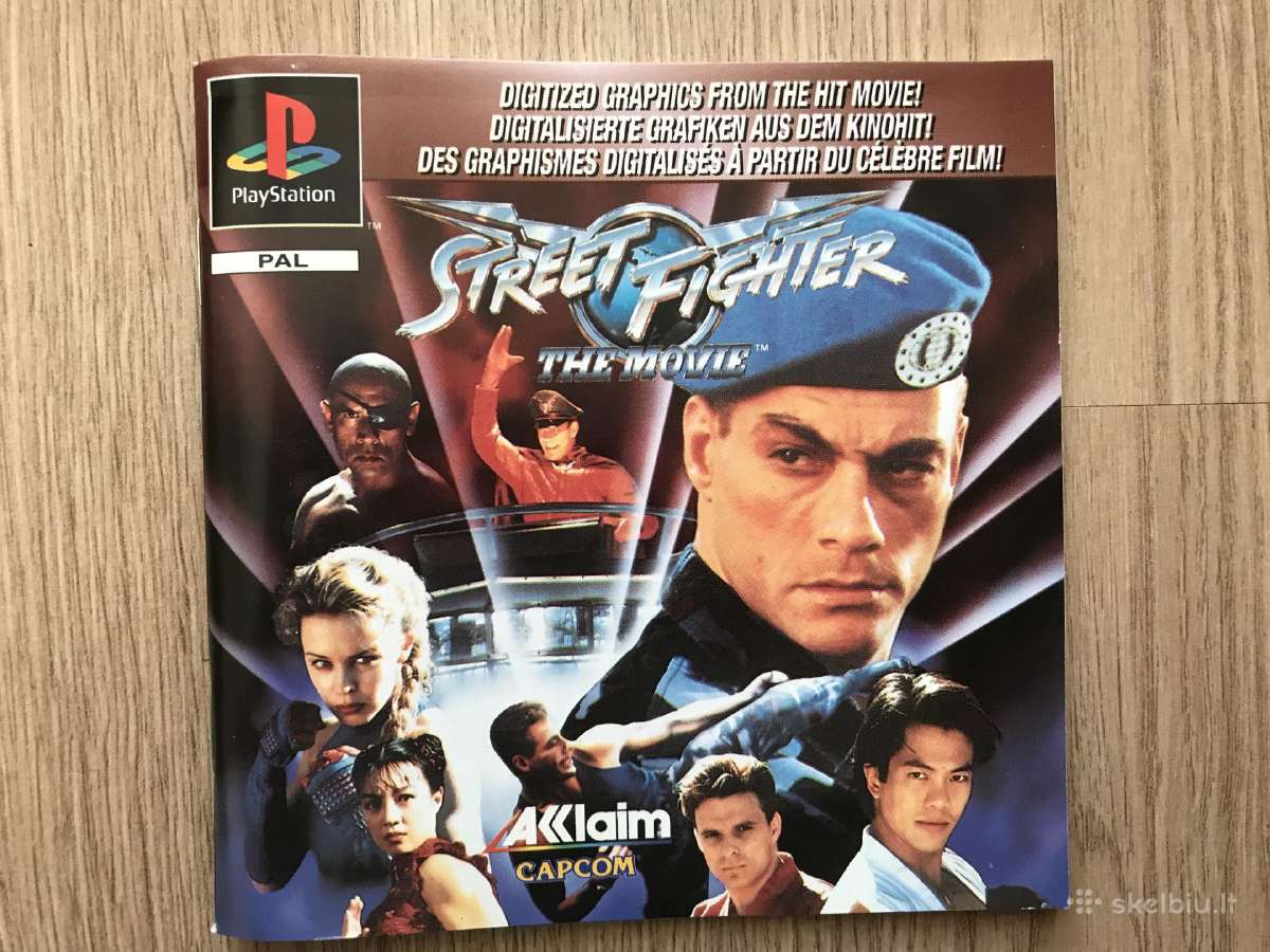 Ps1, Ps2, PS3, Street Fighter The Movie Pal - nuotraukos Nr. 4