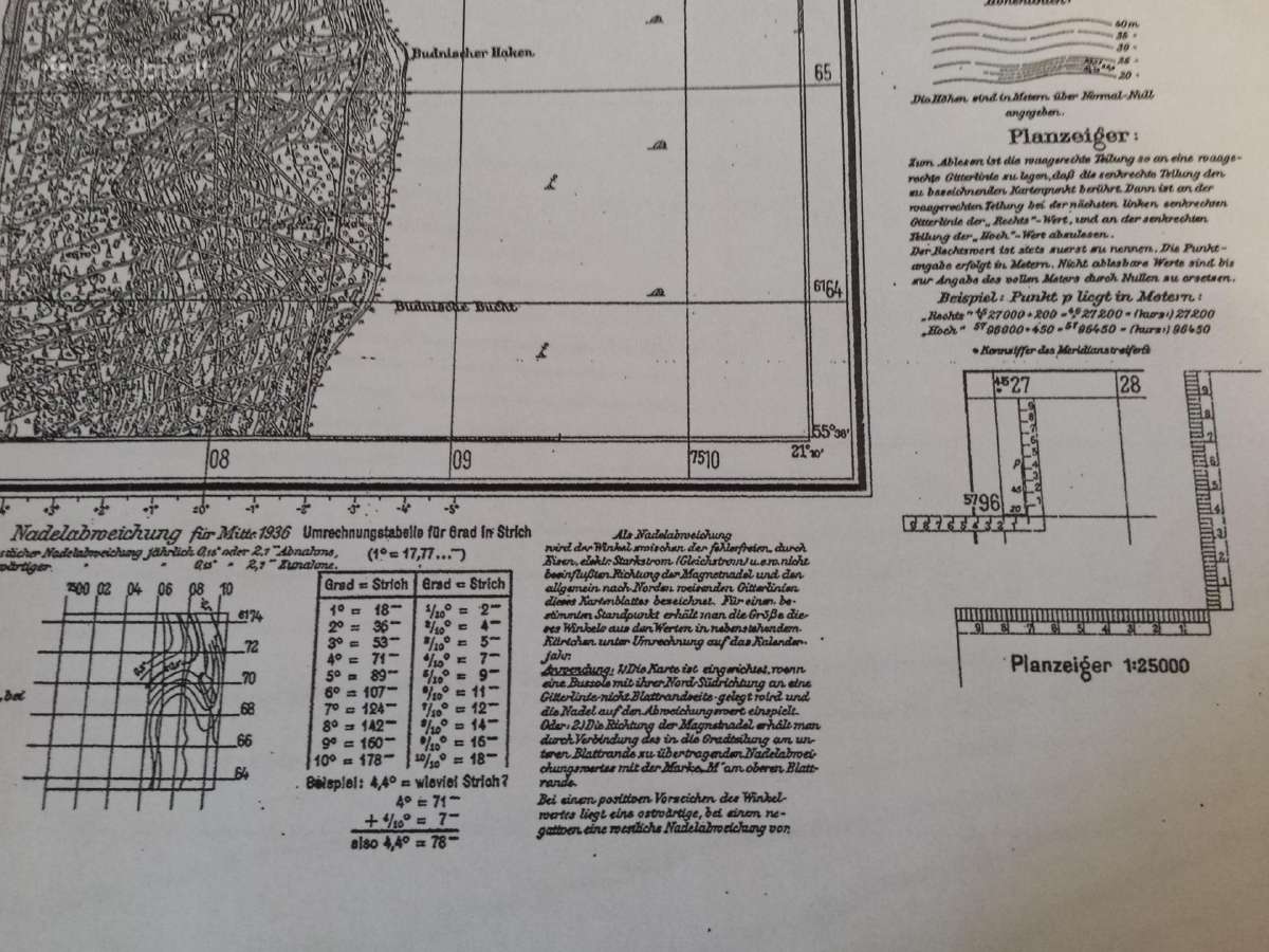 1939 m. Smiltelės žemėlapio kopija - nuotraukos Nr. 5