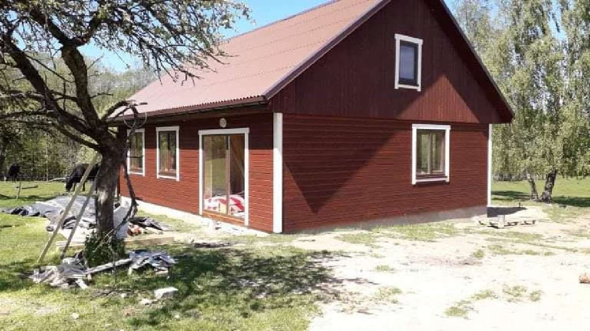 Karkasiniai namai, pirtys, ūkiniai pastatai - nuotraukos Nr. 17