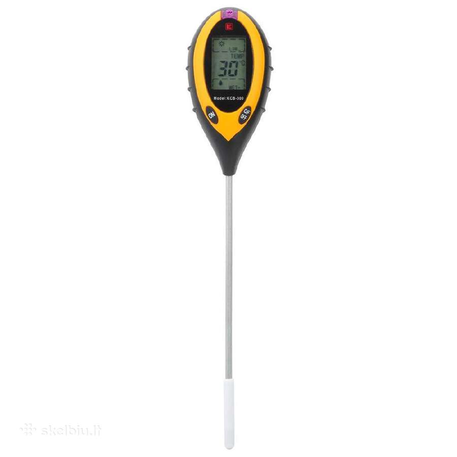 Dirvožemio matuoklis 4in1 - nuotraukos Nr. 3
