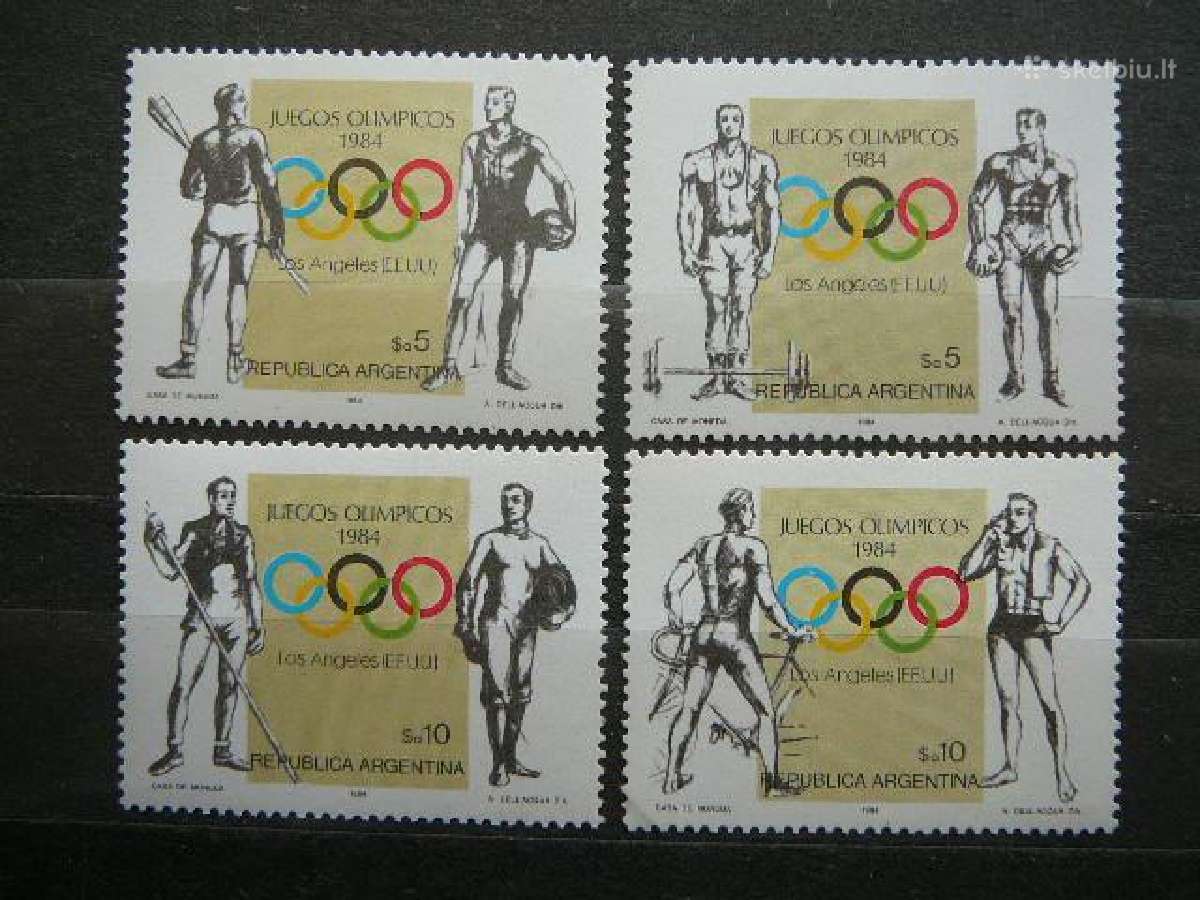Olimpines Argentina svarus alb1004