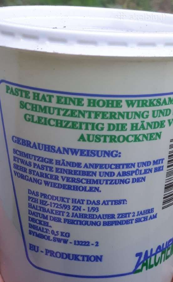 Pasta rankom plauti Bhp - nuotraukos Nr. 2