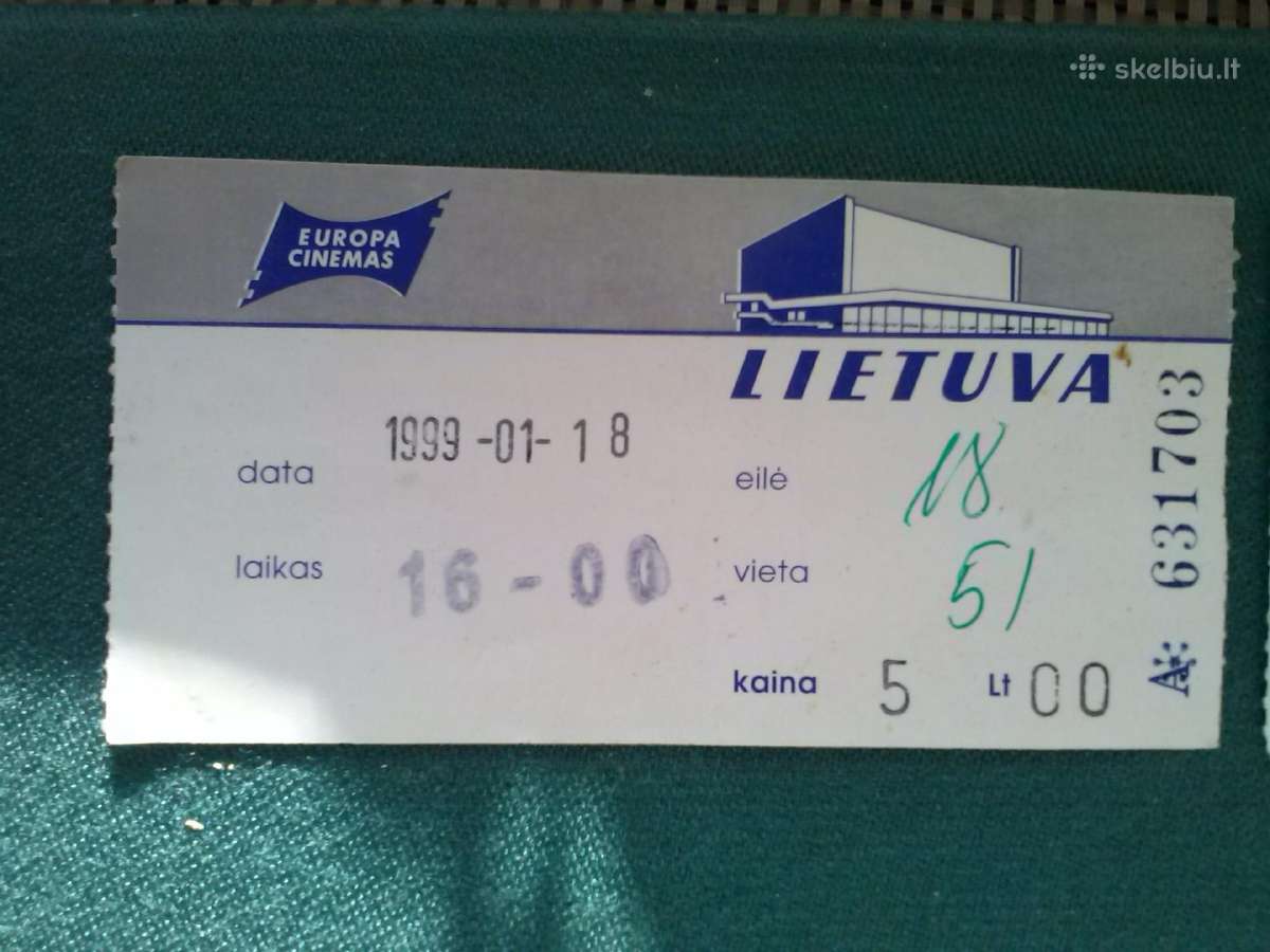 Vokas ir biletai.