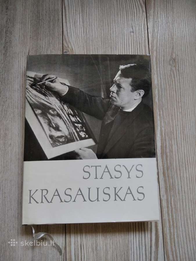 Parduodu knygą apie Stasį Krasauską