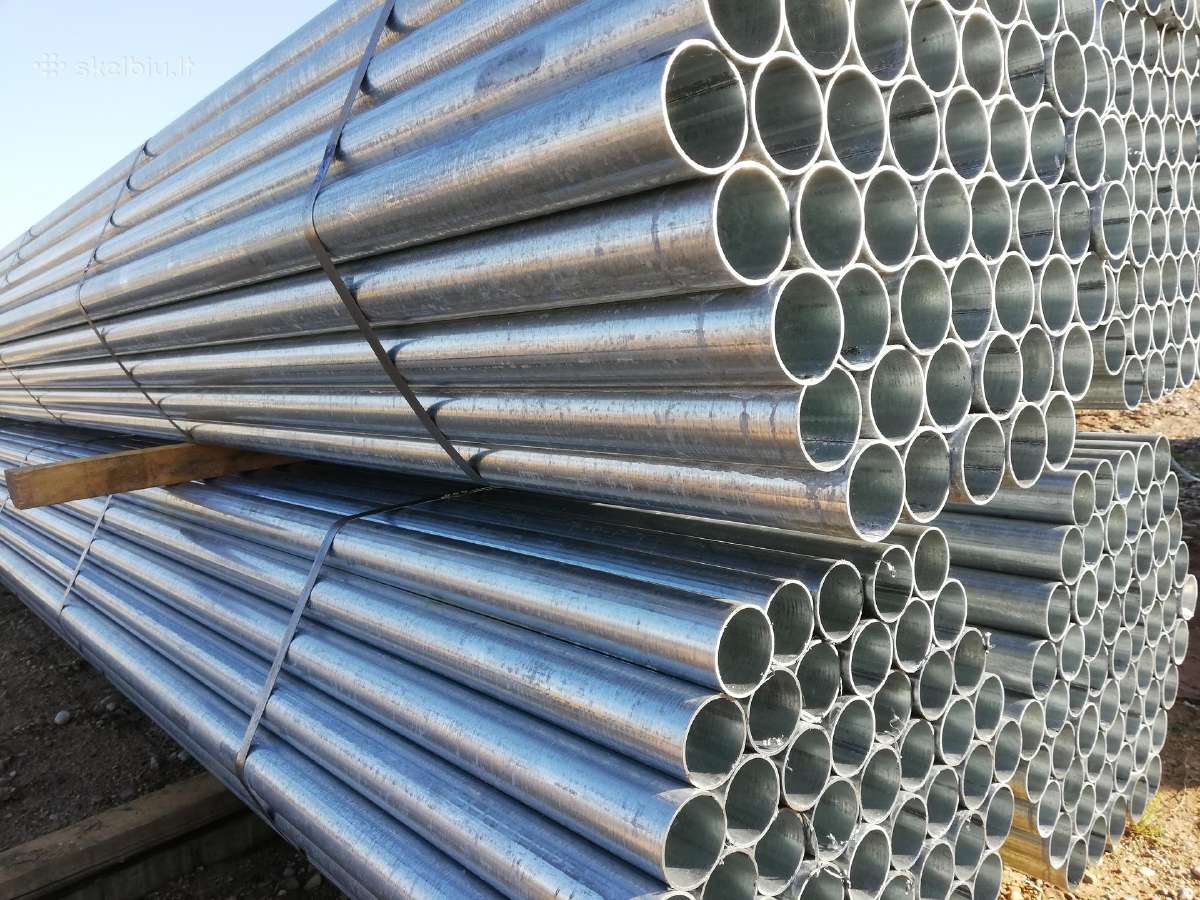 Metaliniai tvoros stulpai D38, D48, D60 - nuotraukos Nr. 2