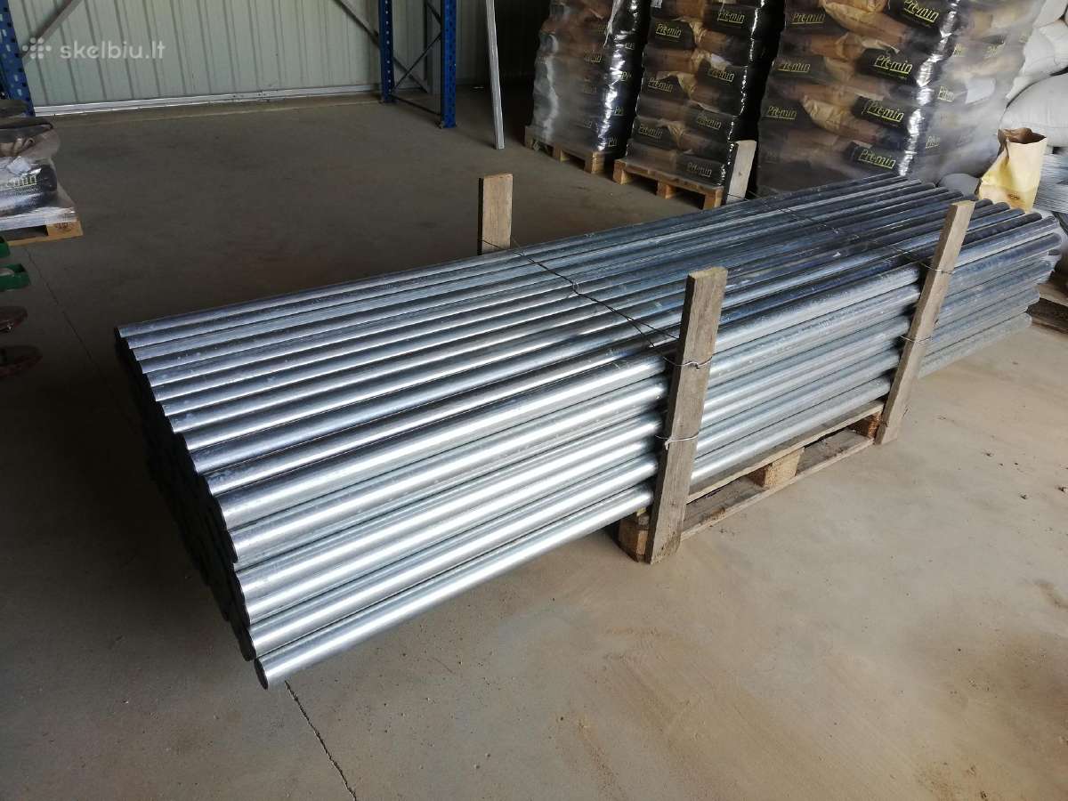 Metaliniai tvoros stulpai D38, D48, D60 - nuotraukos Nr. 3