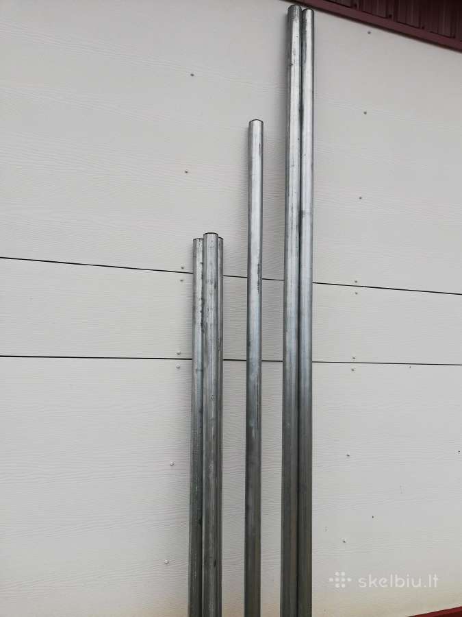 Metaliniai tvoros stulpai D38, D48, D60 - nuotraukos Nr. 4