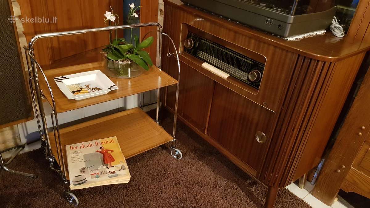 Vintažiniai serviravimo staliukai "Dinett" - nuotraukos Nr. 13