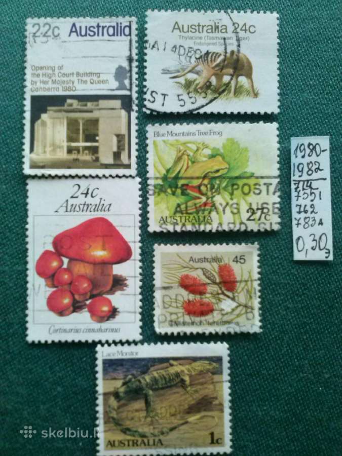 Australija 1980 m.