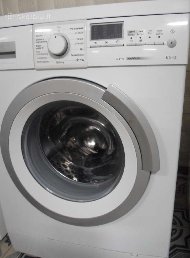Skalbimo masina Siemens 8kg - nuotraukos Nr. 3