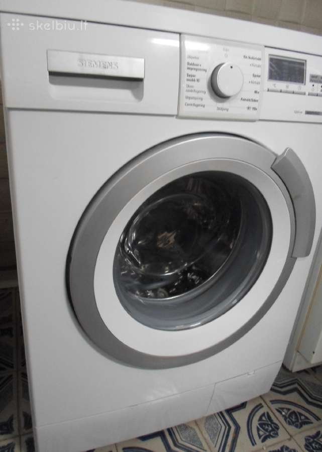 Skalbimo masina Siemens 8kg - nuotraukos Nr. 4