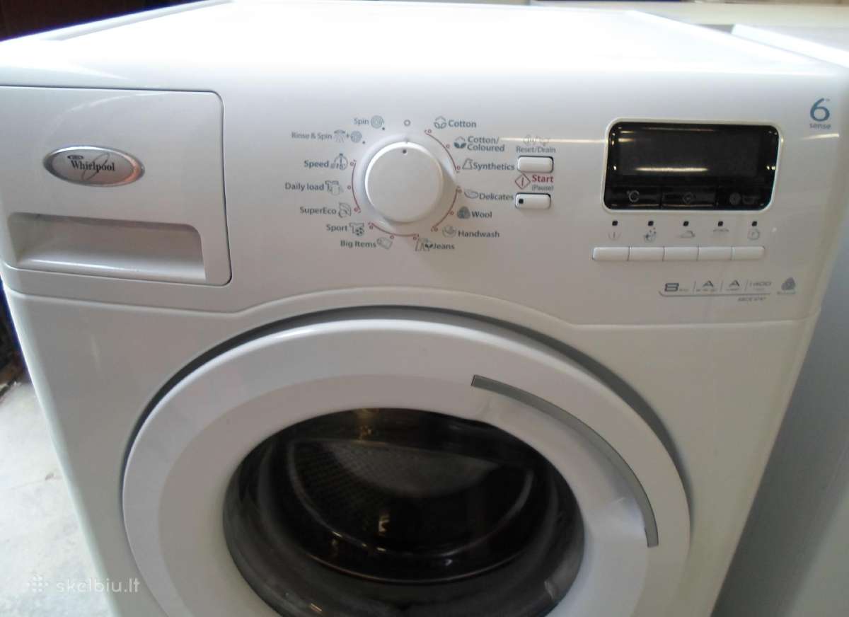 Skalbimo masina Whirlpool 6kg - nuotraukos Nr. 2