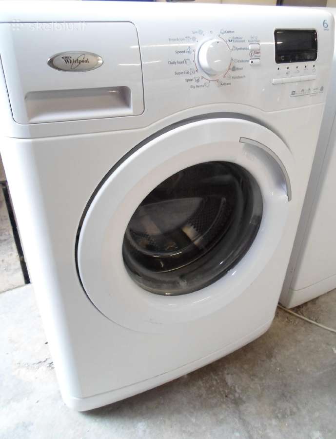 Skalbimo masina Whirlpool 6kg - nuotraukos Nr. 4