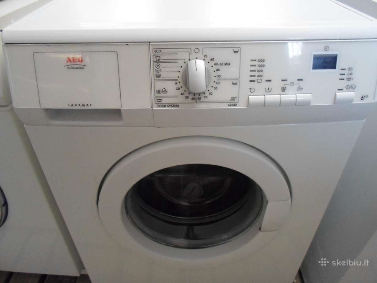 Skalbimo masina Aeg Electrolux - nuotraukos Nr. 2