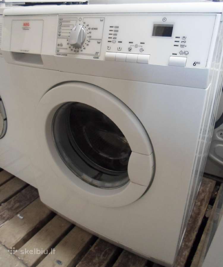 Skalbimo masina Aeg Electrolux - nuotraukos Nr. 4