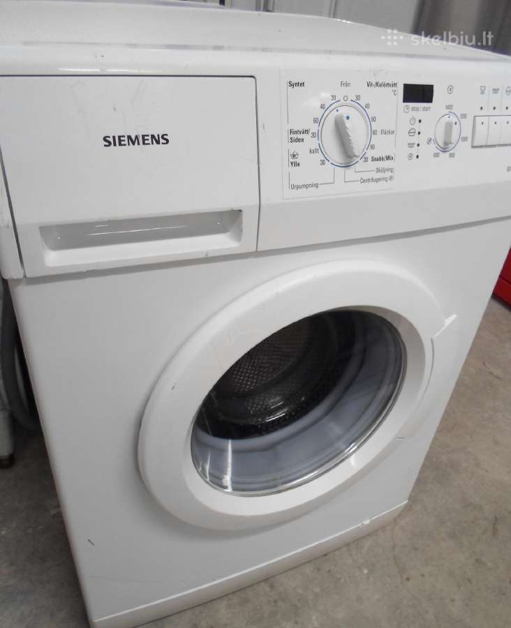 Skalbimo masina Siemens - nuotraukos Nr. 4