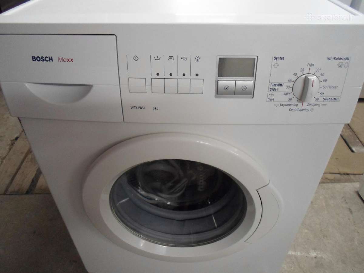Skalbimo masina Bosch Maxx 6kg - nuotraukos Nr. 2