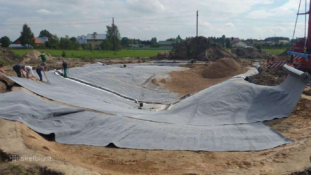 Vandens rezervuarai Tvenkinių hidroizoliacija - nuotraukos Nr. 4