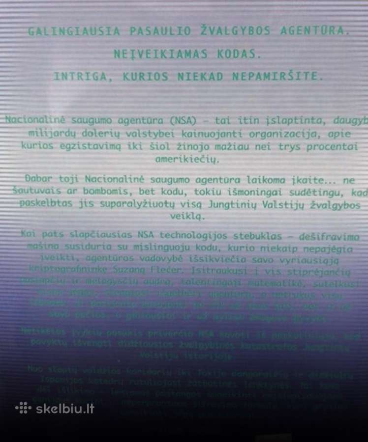 Dan Brown “Skaitmenine tvirtove - nuotraukos Nr. 4