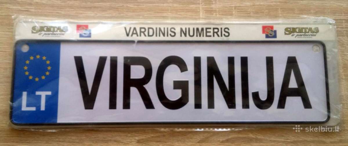 Vardinis numeris Virginija
