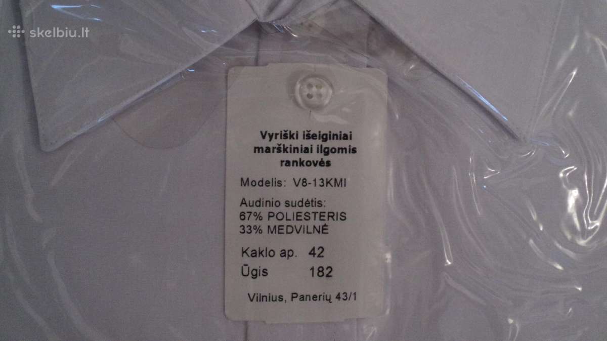 Marškiniai ilgomis ir trumpomis rankovėmis - nuotraukos Nr. 2