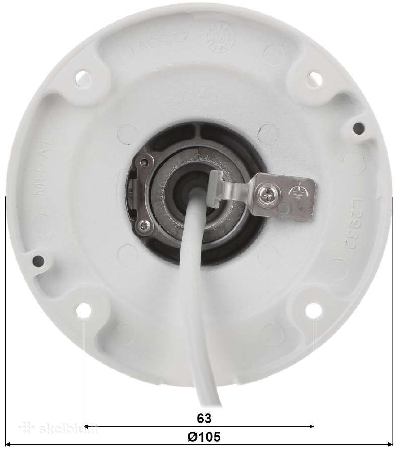 Naudota 4mpx zoom kamera Hikvision 2cd3643g2-izs - nuotraukos Nr. 2