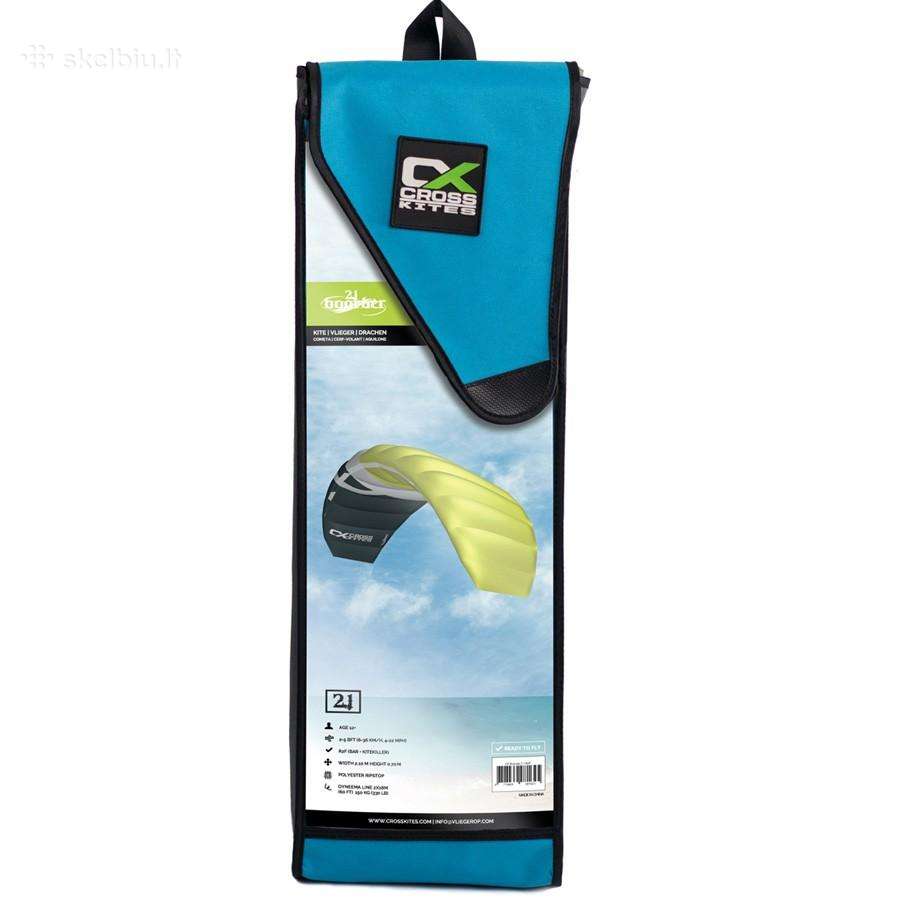 Mokomasis Aitvaras Cross Kites Boarder 1,5m-2,5m2 - nuotraukos Nr. 3