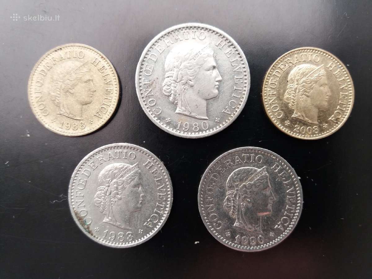 Šveicarijos Konfederacijos monetos