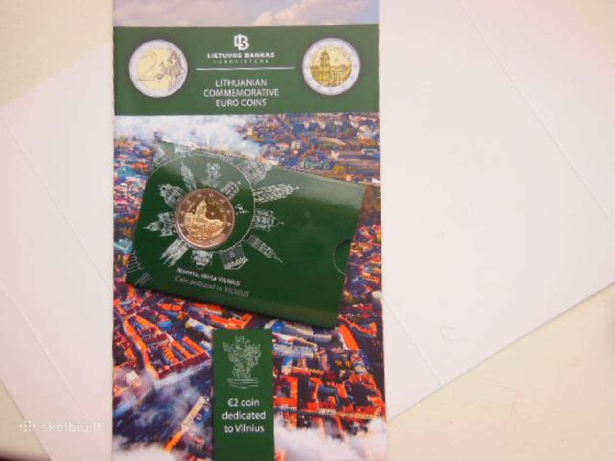 Vilnius 15€ progine moneta
