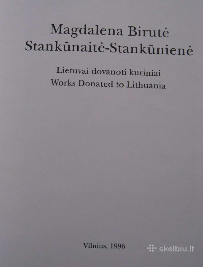 Lietuvai dovanoti kūriniai - nuotraukos Nr. 2