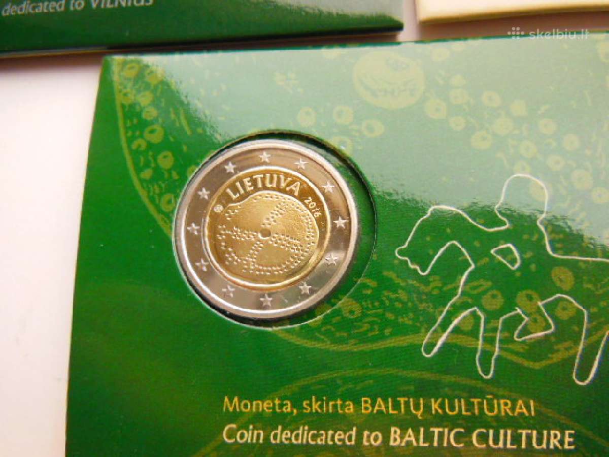 2€ Moneta, skirta baltų kultūrai - nuotraukos Nr. 3