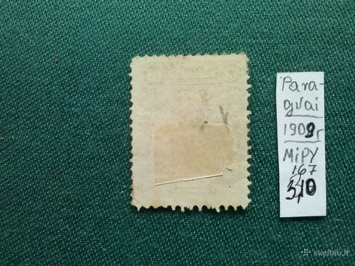 Paragvai 1908 m - nuotraukos Nr. 3