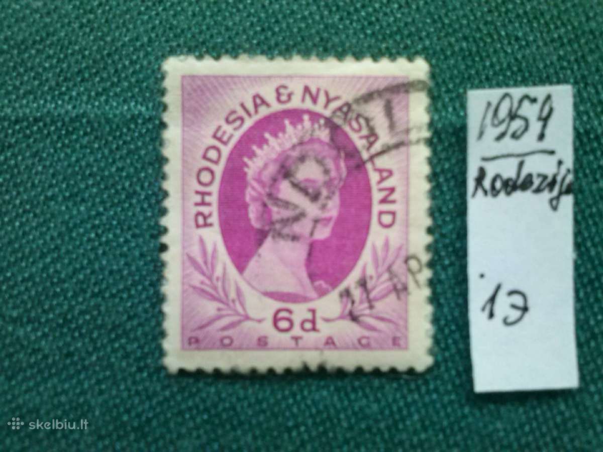 Rodezja 1954 m.