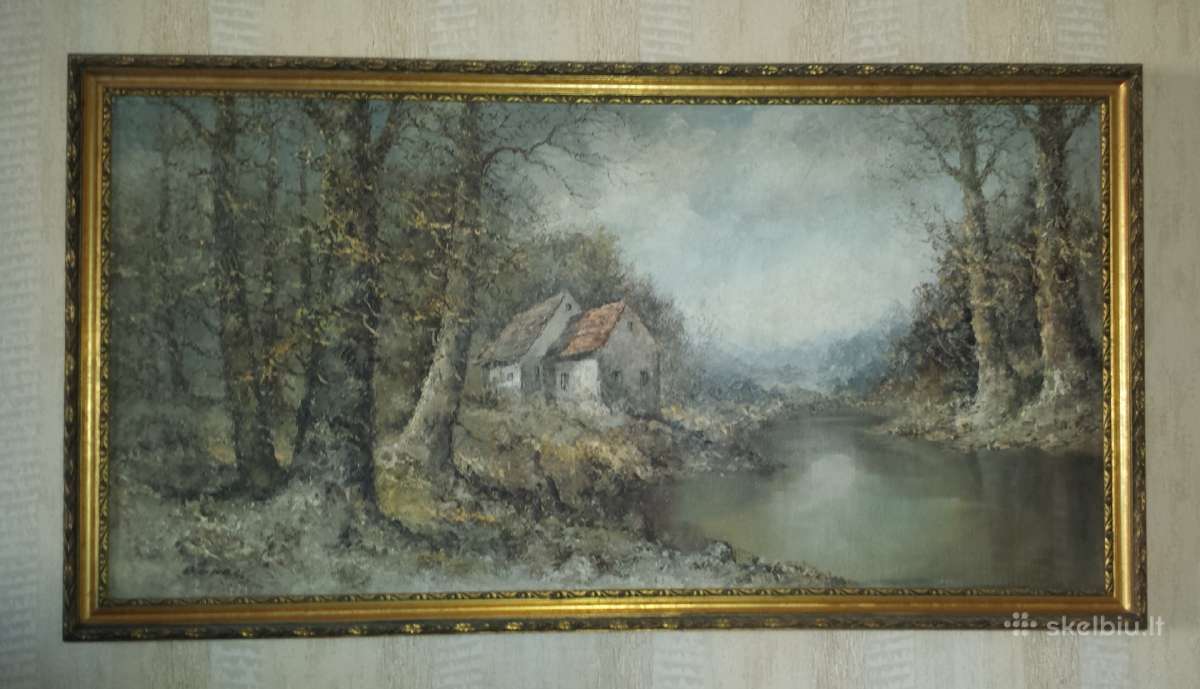 20 a. vidurio paveikslas - Victor Boner peizažas
