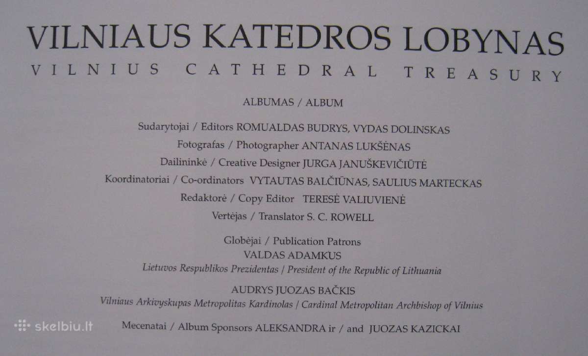 Vilniaus katedros lobynas - nuotraukos Nr. 5