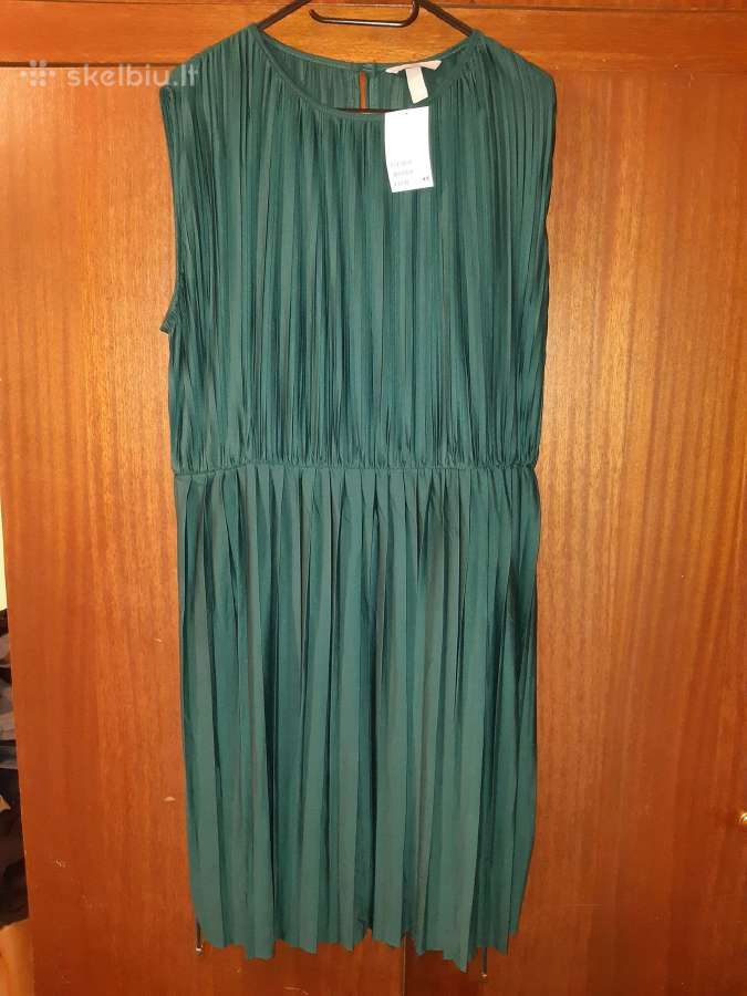 Nauja H&m klostuota suknelė - nuotraukos Nr. 2