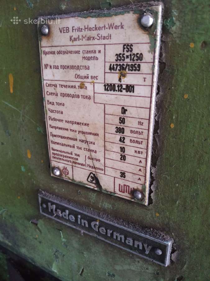 Vertikalios metalo frezavimo staklės - nuotraukos Nr. 2