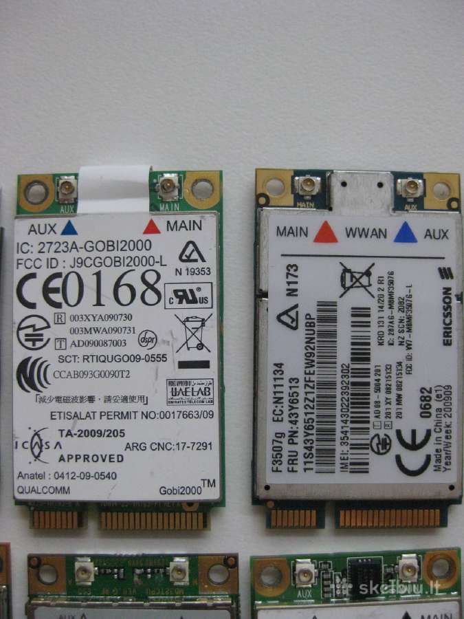 Vidinis notebook modemas Lte 4G 3g - nuotraukos Nr. 12