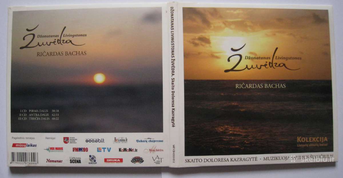 CD Audio knyga žuvėdra